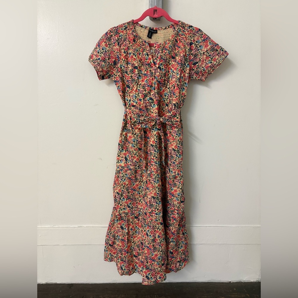 Floral Multicolor Women's maternity Dress